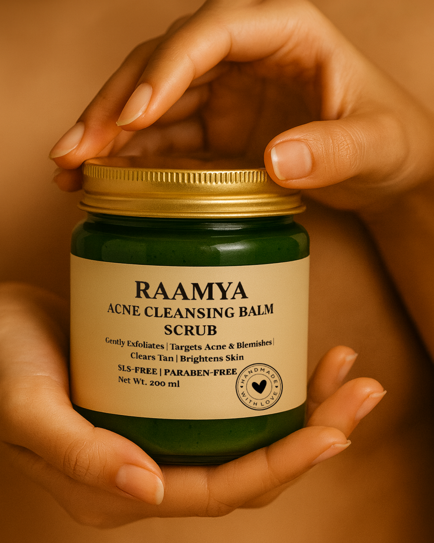 RAAMYA Acne Cleansing Balm Scrub