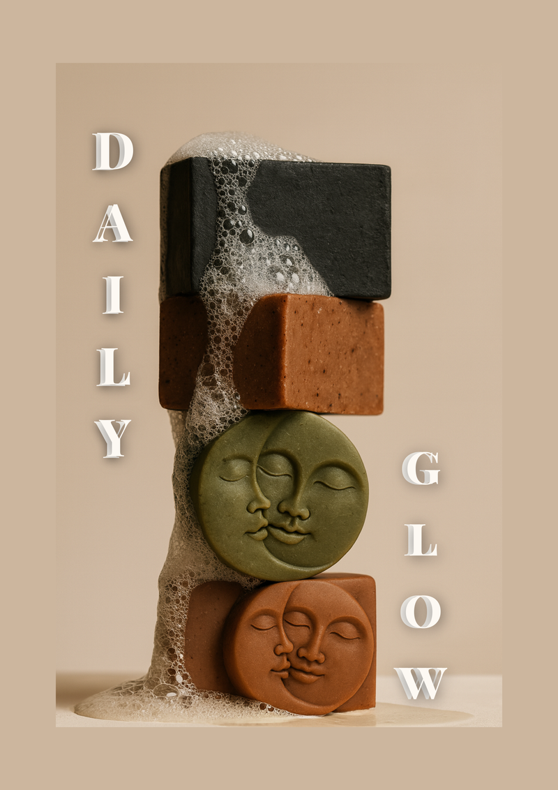 Glow Bars — Coffee & Green Tea Scrub Soaps