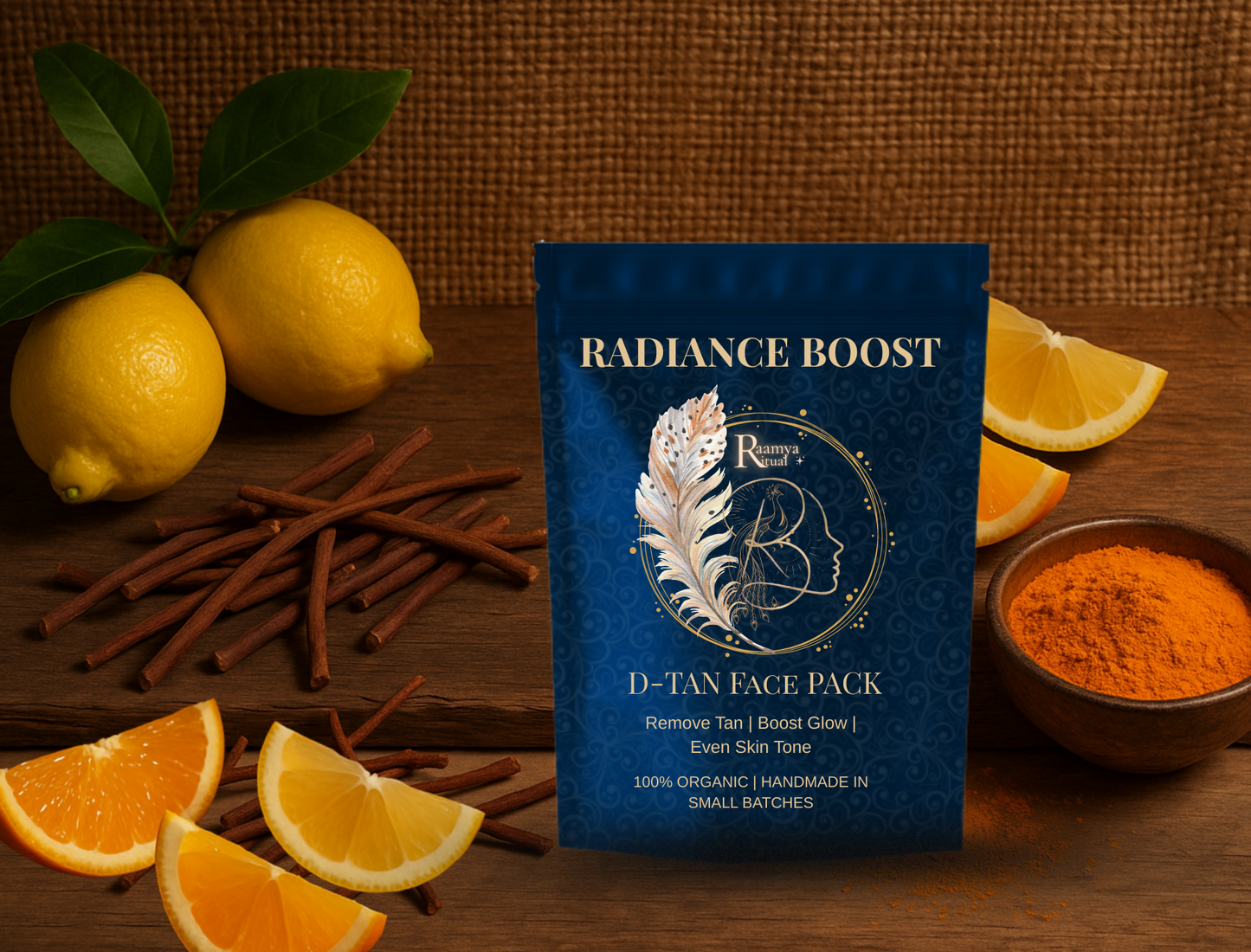RAAMYA Radiance Boost Tan Removal Pack