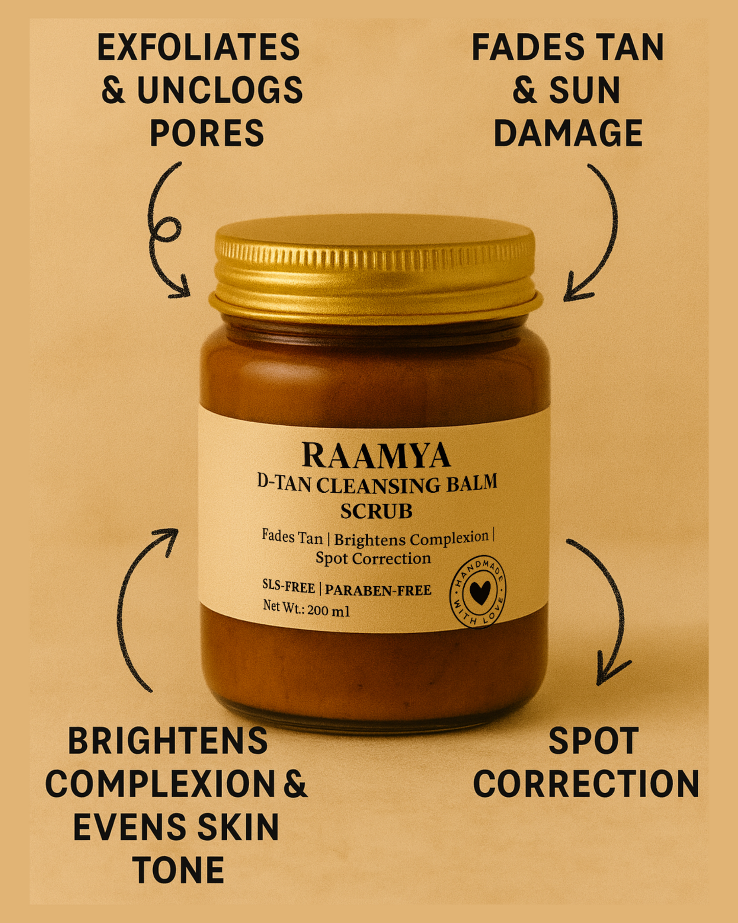 D-Tan Cleansing Balm Scrub