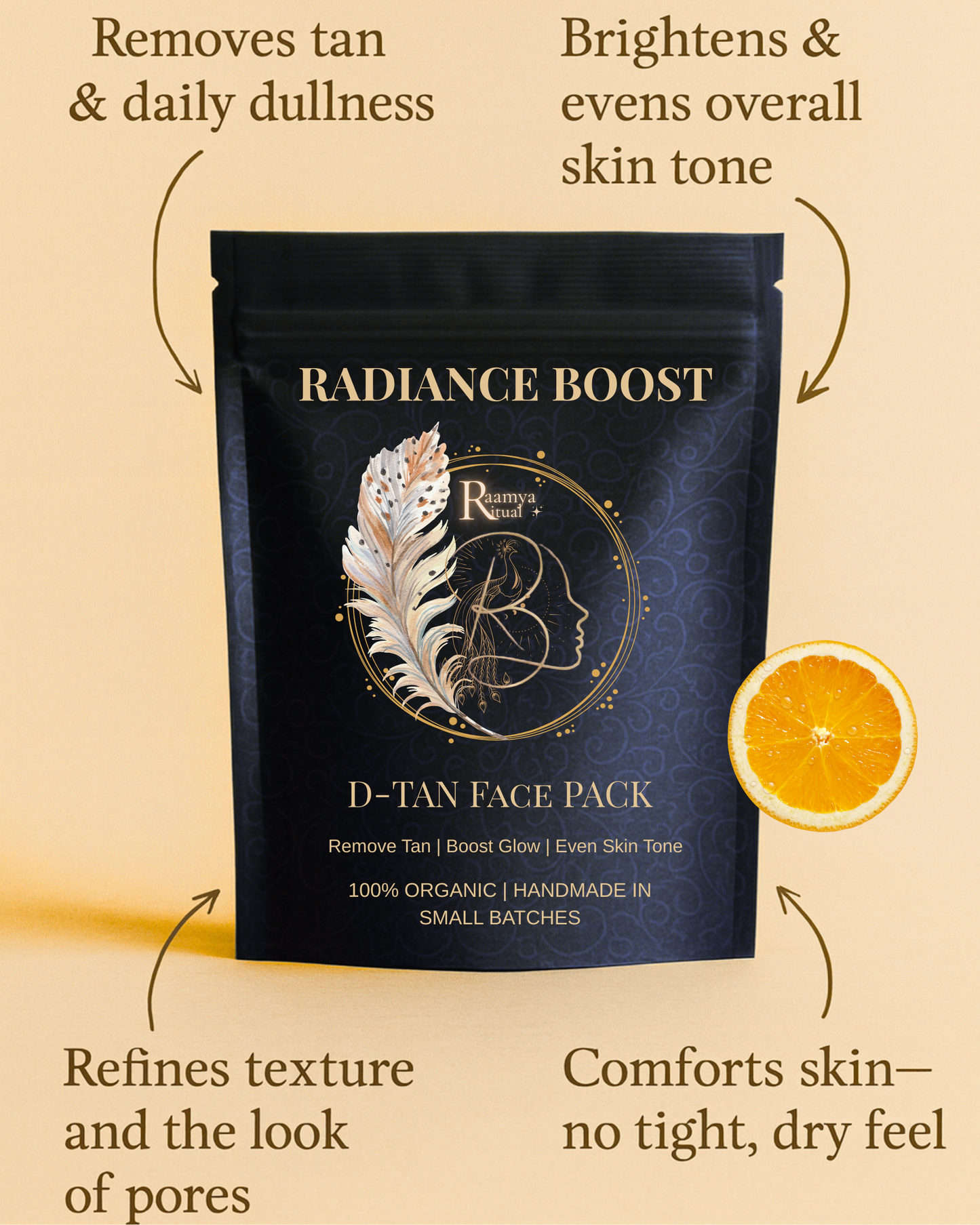 RAAMYA Radiance Boost Tan Removal Pack